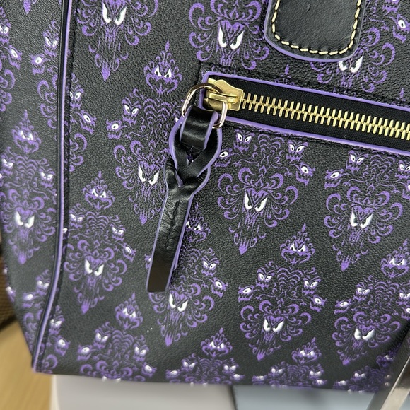 💥DOONEY & BOURKE - Disney's Haunted Mansion Wallpaper Totebag - U008 - Picture 10 of 17